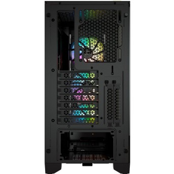 Corsair iCUE 4000X RGB Tempered Glass Mid-Tower, Black - Metoo (4)