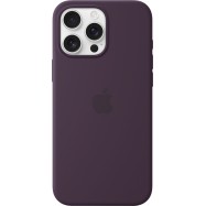 iPhone 16 Pro Max Silicone Case with MagSafe - Plum,Model A3316
