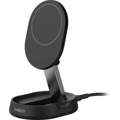 BELKIN Folding Wireless Charging Stand with Qi2 Magnetic 15w, Black..