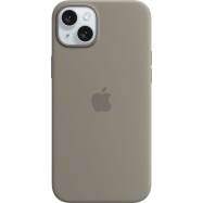 iPhone 15 Plus Silicone Case with MagSafe - Clay,Model A3124