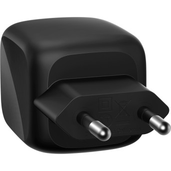 BELKIN 50w Dual USB-C PD wall Charger with PPS, Black в Metoo.kz - Metoo (4)