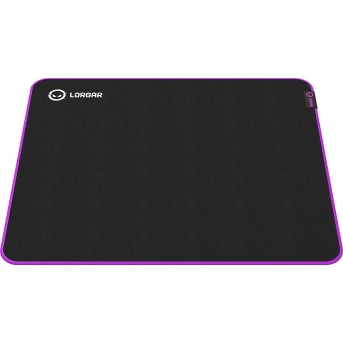 Lorgar Main 315, Gaming mouse pad, High-speed surface, Purple anti-slip rubber base, size: 500mm x 420mm x 3mm, weight 0.39kg - Metoo (4)