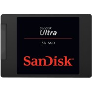 SANDISK Ultra 3D 500GB SSD, 2.5'' 7mm, SATA 6Gb/s, Read/Write: 560 / 530 MB/s, Random Read/Write IOPS 95K/84K