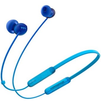 TCL Neckband (in-ear) Bluetooth Headset, Frequency of response: 10-23K, Sensitivity: 104 dB, Driver Size: 8.6mm, Impedence: 28 Ohm, Acoustic system: closed, Max power input: 25mW, Connectivity type: Bluetooth only (BT 5.0), Color Ocean Blue - Metoo (1)