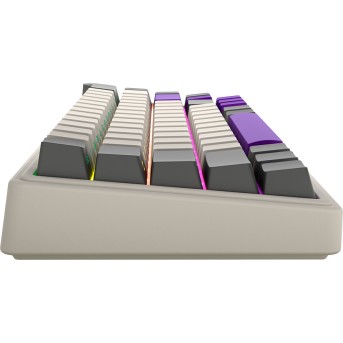 LORGAR KBP70MW, Wireless 65% Mechanical Gaming Keyboard Pro, Beige, EN/RU layout в Metoo.kz - Metoo (4)