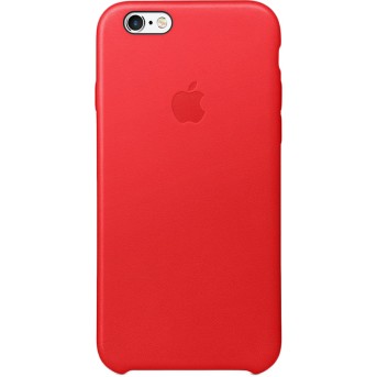Защитный кожаный чехол (PRODUCT)RED для iPhone 6/<wbr>6S, Красный - Metoo (2)