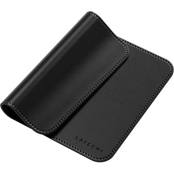 SATECHI Vegan-Leather Premium Mouse Pad (Black) - Metoo (3)