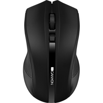 CANYON 2.4GHz wireless Optical Mouse with 4 buttons, DPI 800/<wbr>1200/<wbr>1600, Black, 122*69*40mm, 0.067kg - Metoo (1)