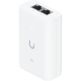 Ubiquiti U-POE+ adapter 30W, powers UniFi PoE+ devices, reduce dependency on PoE switch power, Contains RJ45 data input, AC cable with earth ground, and PoE+ output - Metoo (1)