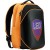 LEDme backpack, animated backpack with LED display, Nylon+TPU material, Dimensions 42*31.5*20cm, LED display 64*64 pixels, orange - Metoo (3)