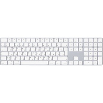 Magic Keyboard with Numeric Keypad - Russian - Silver,Model A1843 в Metoo.kz - Metoo (1)