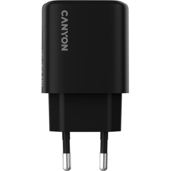 CANYON charger OnCharge 200 20W 1xPD EU Black в Metoo.kz - Metoo (2)