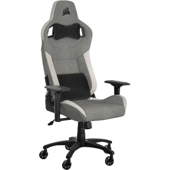 CORSAIR T3 Rush 2023 Fabric Gaming Chair - Grey and White - Metoo (1)