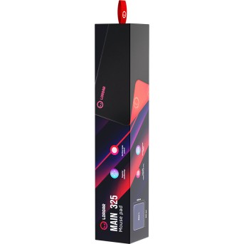 Lorgar Main 325, Gaming mouse pad, Precise control surface, Red anti-slip rubber base, size: 500mm x 420mm x 3mm, weight 0.4kg - Metoo (8)