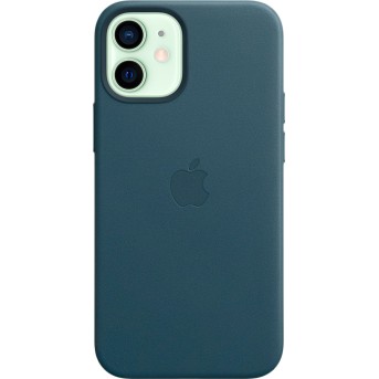 iPhone 12 mini Leather Case with MagSafe - Baltic Blue - Metoo (2)
