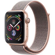 AppleWatch Series4 GPS, 44mm Gold Aluminium Case with Pink Sand Sport Loop, Model A1978