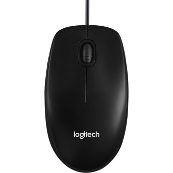 LOGITECH B100 Corded Mouse - BLACK - USB - B2B - Metoo (1)