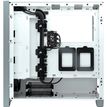 Corsair iCUE 4000X RGB Tempered Glass Mid-Tower, White - Metoo (3)
