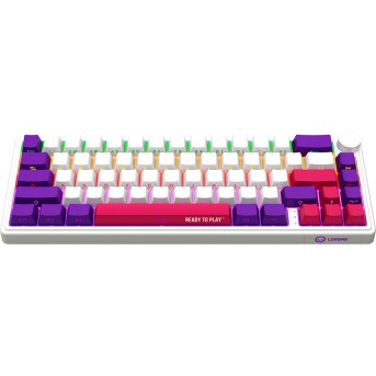 LORGAR KBP70MW, Wireless 65% Mechanical Gaming Keyboard Pro, White, EN/RU layout в Metoo.kz - Metoo (3)