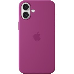 iPhone 16 Plus Silicone Case with MagSafe - Fuchsia,Model A3314