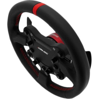 GT Sport Steering Wheel | Shifter Paddles | Leather QR50 Included - Metoo (2)