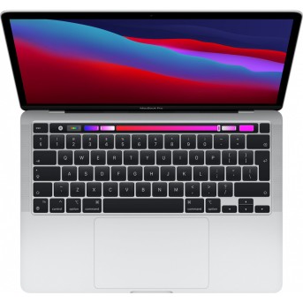 MacBook Pro 13-inch, SILVER, Model A2338, Apple M1 chip with 8-core CPU, 8-core GPU, 16GB unified memory, 256GB SSD storage, Force Touch Trackpad, Two Thunderbolt / USB 4 Ports, Touch Bar and Touch ID, KEYBOARD-SUN - Metoo (8)