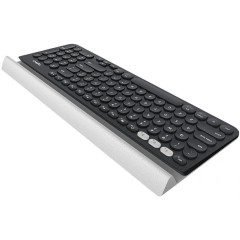 Logitech® K780 Multi-Device Wireless Keyboard - DARK GREY/<wbr>SPECKLED WHITE - RUS - 2.4GHZ/<wbr>BT - INTNL