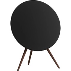 Beosound A9 5th Gen Speaker Black Anthracite (Back Black/<wbr>Cover Black/<wbr>Legs Dark Oak)