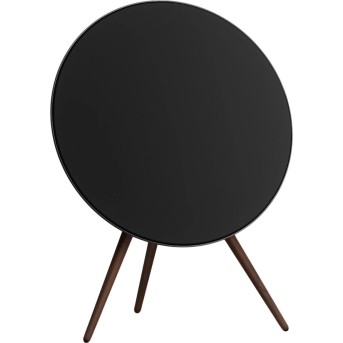 Beosound A9 5th Gen Speaker Black Anthracite (Back Black/<wbr>Cover Black/<wbr>Legs Dark Oak) - Metoo (1)