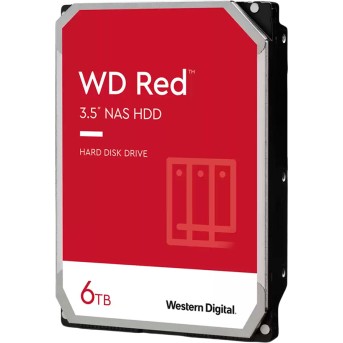 HDD Desktop WD Red (3.5'', 6TB, 256MB, 5400 RPM, SATA 6 Gb/<wbr>s) - Metoo (1)