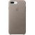 Чехол для смартфона Apple iPhone 8 Plus / 7 Plus Кожаный Темносерый - Metoo (1)