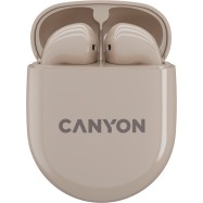 CANYON headset TWS-6 Beige..