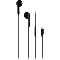 ttec Pop 2 USB-C Stereo In-Ear Headset with Mic, Black..