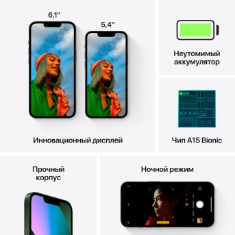 iPhone 13 128GB Green,Model A2635 - Metoo (7)
