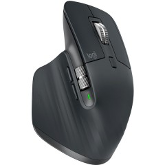 LOGITECH MX Master 3 Advanced Wireless Mouse - GRAPHITE - 2.4GHZ/<wbr>BT