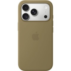iPhone 18 Pro Silicone Case with MagSafe - Olive, Model A3701..