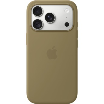 iPhone 18 Pro Silicone Case with MagSafe - Olive, Model A3701 в Metoo.kz - Metoo (1)