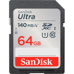 SanDisk Ultra 64GB SDXC Memory Card 140MB/s..