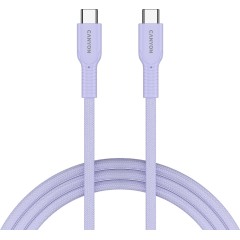 CANYON cable OnWire 60CL C-C 60W COLOR Braided 1m Purple