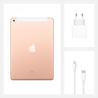 10.2-inch iPad Wi-Fi + Cellular 32GB - Gold, Model A2429 - Metoo (16)