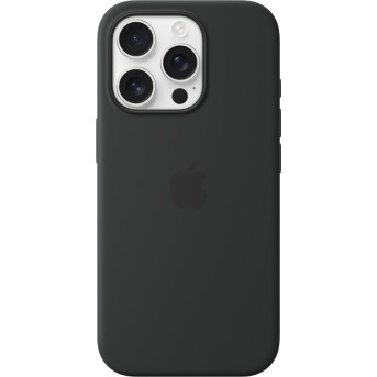 iPhone 16 Pro Silicone Case with MagSafe - Black,Model A3315 - Metoo (1)