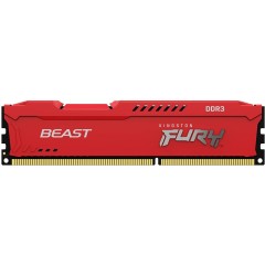 KINGSTON DRAM 4GB 1866MHz DDR3 CL10 DIMM FURY Beast Red EAN: 740617318036