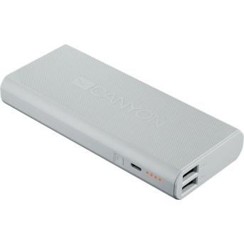 CANYON Power bank 13000mAh built-in Lithium-ion battery, max output 5V2.4A, input 5V2A. White - Metoo (3)