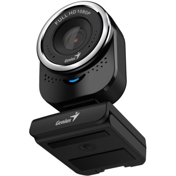GENIUS QCam 6000, black, Full-HD 1080p webcam, universal clip, 360 degree swivel, USB, built-in microphone, rotation 360 degree, tilt 90 degree - Metoo (1)
