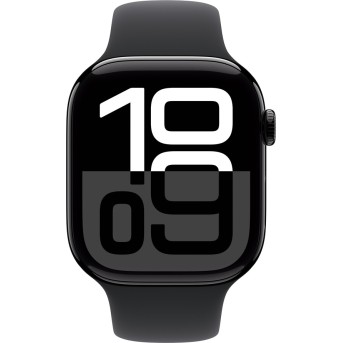 Apple Watch Series 10 GPS 42mm Jet Black Aluminium Case with Black Sport Band - S/<wbr>M,Model A2997 - Metoo (2)