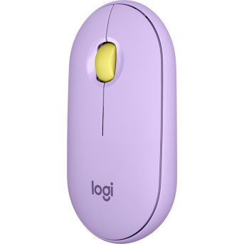 LOGITECH Pebble M350 Wireless Mouse - LAVENDER LEMONADE - 2.4GHZ/<wbr>BT - EMEA - CLOSED BOX - Metoo (3)