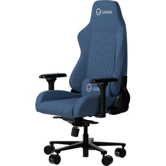 LORGAR Ace 422, Gaming chair, Anti-stain durable fabric, 1.8 mm metal frame, multiblock mechanism, 4D armrests, 5 Star aluminium base, Class-4 gas lift, 75mm PU casters, Blue - Metoo (2)