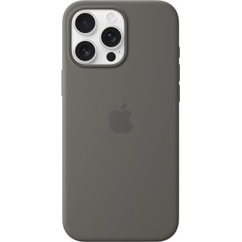 iPhone 16 Pro Max Silicone Case with MagSafe - Stone Gray,Model A3316 - Metoo (1)
