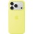 iPhone 17 Pro Silicone Case with MagSafe - Neon Yellow,Model A3559 в Metoo.kz - Metoo (1)