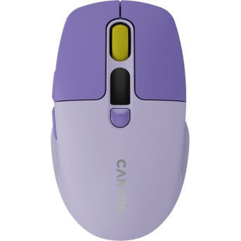 CANYON mouse MW-26 LCD Silent Dual Mode Wireless Violet в Metoo.kz - Metoo (1)